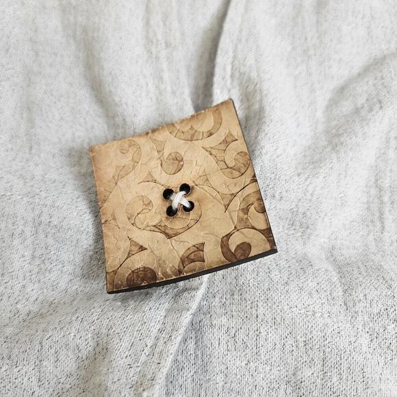 Soft Surroundings Jacket Linen Cotton Blend Beige Nature Spirit Blazer Size M - Picture 4 of 12